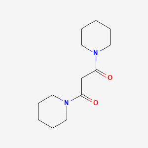 molecular formula C13H22N2O2 B1271074 1,3-Di(piperidin-1-yl)propane-1,3-dione CAS No. 54561-77-2