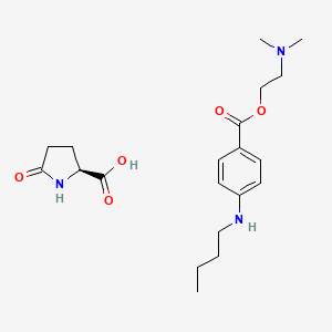 molecular formula C20H31N3O5 B12710759 Einecs 298-461-8 CAS No. 93804-83-2