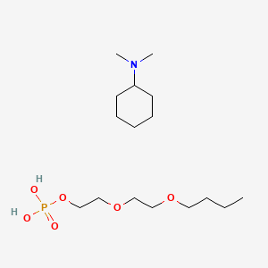 molecular formula C16H36NO6P B12710809 Einecs 303-499-6 CAS No. 94200-24-5