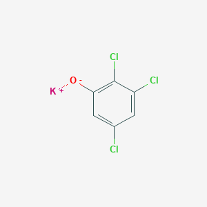 molecular formula C6H2Cl3KO B12710810 Potassium 2,3,5-trichlorophenoxide CAS No. 58200-72-9