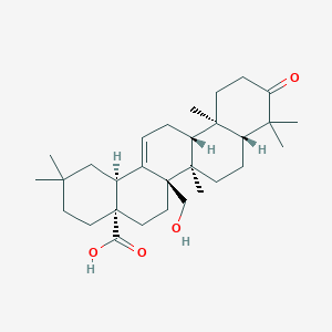 molecular formula C30H46O4 B12710850 Myricerone CAS No. 145039-10-7