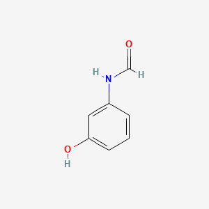molecular formula C7H7NO2 B1271092 N-(3-hydroxyphenyl)formamide CAS No. 24891-35-8