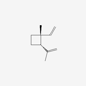 Cyclobutane, 1-ethenyl-1-methyl-2-(1-methylethenyl)-, (1R,2S)-rel-