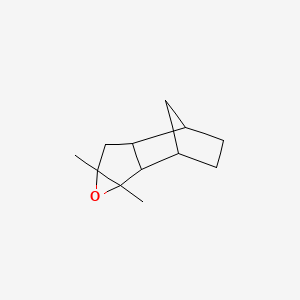 molecular formula C12H18O B12711004 Octahydrodimethyl-2,5-methano-2H-indeno[1,2-B]oxirene CAS No. 94021-60-0