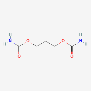 molecular formula C5H10N2O4 B12711086 1,3-Propanediol, dicarbamate CAS No. 91144-51-3