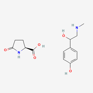 molecular formula C14H20N2O5 B12711097 Einecs 300-807-0 CAS No. 93963-63-4