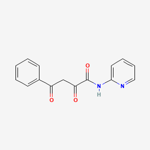 Benzenebutanamide, alpha,gamma-dioxo-N-2-pyridinyl-