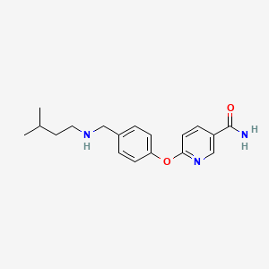 molecular formula C18H23N3O2 B12711285 9P7ZX5Bwv8 CAS No. 676494-92-1