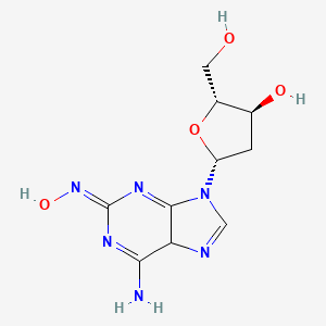 2-Amino-N(sup 6)-hydroxy-2'-deoxyadenosine