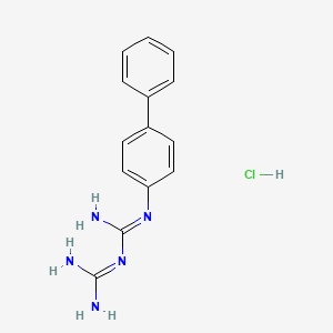 1-(4-Biphenylyl)biguanide monohydrochloride