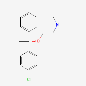 molecular formula C18H22ClNO B12711627 Chlorphenoxamine, (R)- CAS No. 179915-75-4