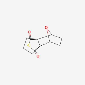 1H,3H-4,7-Epoxy-3a,7a-propanobenzo(c)thiophene-1,3-dione, tetrahydro-, (3a-alpha,4-beta,7-beta,7a-alpha)-