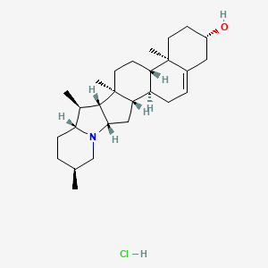 molecular formula C27H44ClNO B12711672 Solanidine hydrochloride CAS No. 5189-62-8