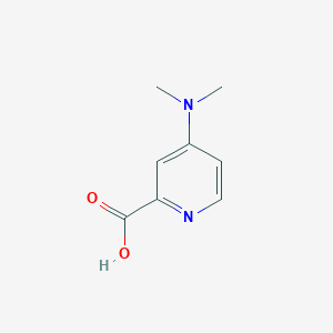 molecular formula C8H10N2O2 B1271174 4-(二甲氨基)吡啶-2-甲酸 CAS No. 890092-04-3