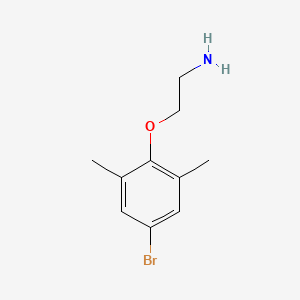 molecular formula C10H14BrNO B1271181 2-(4-溴-2,6-二甲基苯氧基)-乙胺 CAS No. 499980-87-9