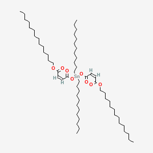 Tetradecyl (Z,Z)-6,6-didodecyl-4,8,11-trioxo-5,7,12-trioxa-6-stannahexacosa-2,9-dienoate