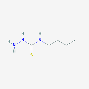 molecular formula C5H13N3S B1271192 4-丁基-3-硫代氨基脲 CAS No. 6610-31-7