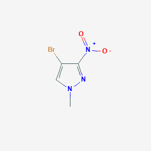 B1271207 4-bromo-1-methyl-3-nitro-1H-pyrazole CAS No. 89607-12-5