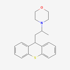 4-(1-Methyl-2-thioxanthen-9-ylethyl)morpholine