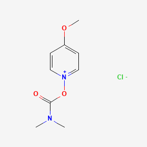 1-(((Dimethylamino)carbonyl)oxy)-4-methoxypyridinium chloride