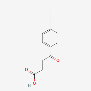 molecular formula C14H18O3 B1271234 4-(4-叔丁基苯基)-4-氧代丁酸 CAS No. 35288-08-5