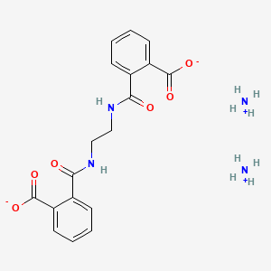 Diammonium 2,2'-(1,2-ethanediylbis(iminocarbonyl))bisbenzoate