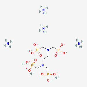 Tetraammonium tetrahydrogen (ethane-1,2-diylbis(nitrilobis(methylene)))tetrakisphosphonate