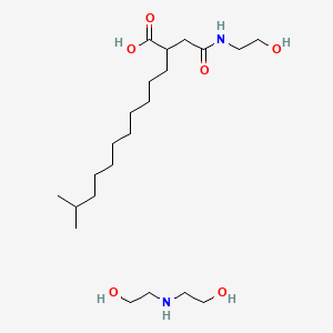 molecular formula C22H46N2O6 B12712464 Einecs 308-782-8 CAS No. 98510-74-8