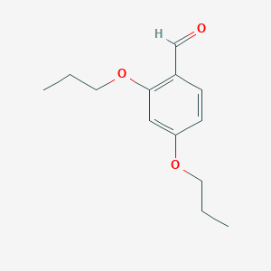 B1271320 2,4-Dipropoxybenzaldehyde CAS No. 156744-09-1