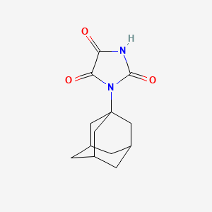 molecular formula C13H16N2O3 B1271343 1-(1-金刚烷基)咪唑烷二酮-2,4,5 CAS No. 37428-73-2