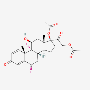 6beta,9-Difluoro-11beta,17,21-trihydroxypregna-1,4-diene-3,20-dione 17,21-di(acetate)