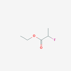 molecular formula C5H9FO2 B127141 2-氟丙酸乙酯 CAS No. 349-43-9