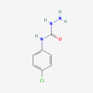 molecular formula C7H8ClN3O B1271419 3-氨基-1-(4-氯苯基)脲 CAS No. 69194-89-4