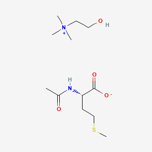 2-Hydroxyethyl(trimethyl)ammonium N-acetyl-L-methionate