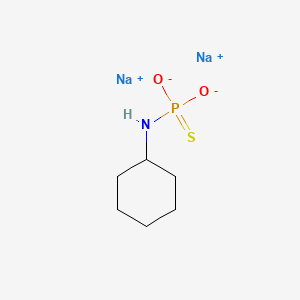 Phosphoramidothioic acid, cyclohexyl-, disodium salt