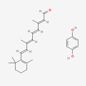 molecular formula C26H34O3 B12714682 Einecs 223-477-9 CAS No. 3915-70-6