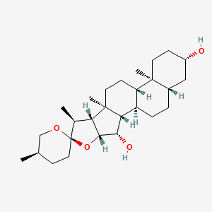 molecular formula C27H44O4 B12714698 Digalogenin CAS No. 6877-35-6