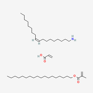 (Z)-octadec-9-en-1-amine;octadecyl 2-methylprop-2-enoate;prop-2-enoic acid