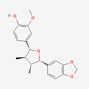 molecular formula C20H22O5 B12714828 Odoratisol D CAS No. 891182-96-0