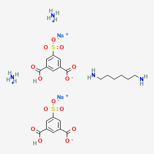 molecular formula C22H32N4Na2O14S2 B12714920 Einecs 281-550-0 CAS No. 83968-68-7