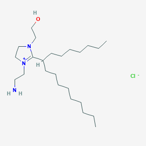 (Z)-1-(2-Aminoethyl)-2-(8-heptadecyl)-4,5-dihydro-3-(2-hydroxyethyl)-1H-imidazolium chloride