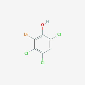 molecular formula C6H2BrCl3O B1271504 6-溴-2,4,5-三氯苯酚 CAS No. 70757-44-7