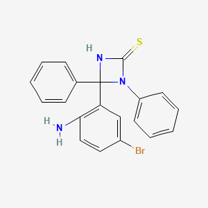 (Z)-((2-Amino-5-bromophenyl)phenylmethylene)phenylthiourea