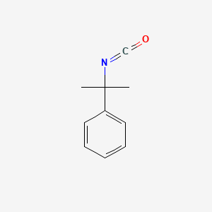 molecular formula C10H11NO B1271505 (2-异氰酸酯丙烷-2-基)苯 CAS No. 4747-74-4