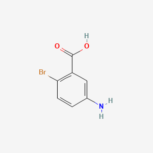 molecular formula C7H6BrNO2 B1271508 5-Amino-2-bromobenzoic acid CAS No. 2840-02-0