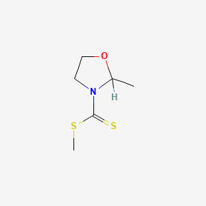 Methyl 2-methyl-3-oxazolidinecarbodithioate