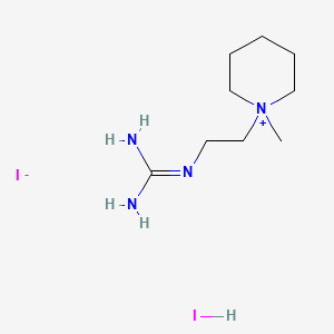 1-(2-Guanidinoethyl)-1-methylpiperidinium iodide hydriodide