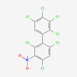 1,1'-Biphenyl, 2,2',3,4,4',5,6'-heptachloro-3'-nitro-