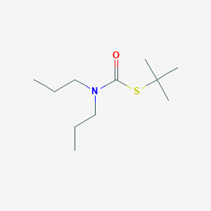 molecular formula C11H23NOS B12715767 S-tert-Butyl dipropylcarbamothioate CAS No. 2212-63-7