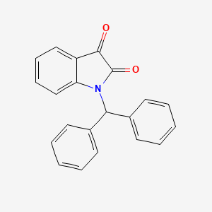 molecular formula C21H15NO2 B1271580 1-(二苯甲基)-1H-吲哚-2,3-二酮 CAS No. 94878-41-8